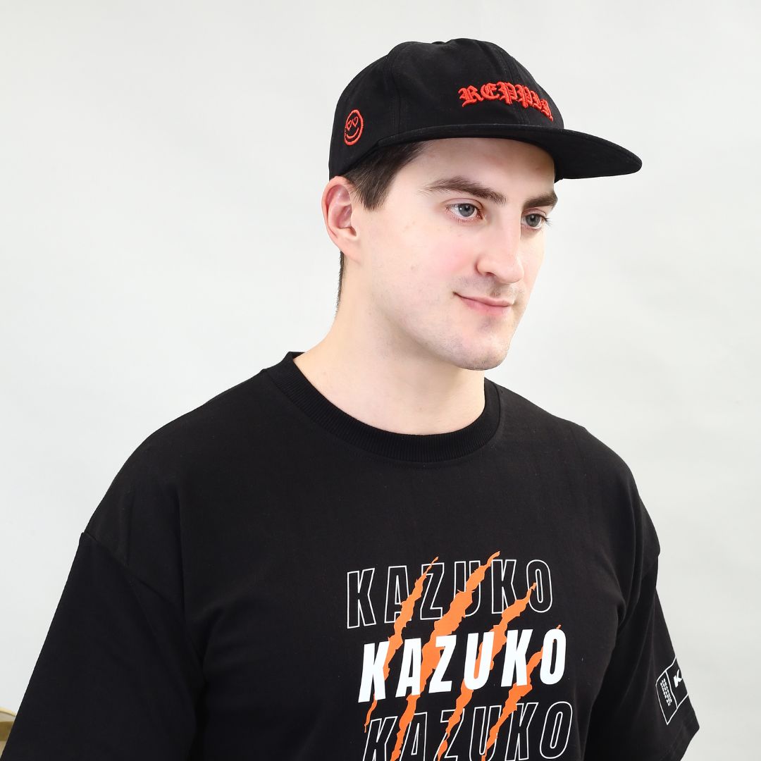 Reppin HipHop Cap in Black (HH_BLK_REP)