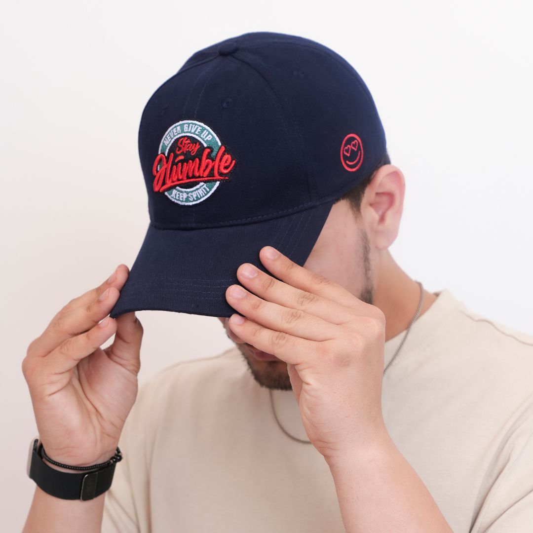Stay Humble Baseball Cap in Blue (BB_BLU_SH)
