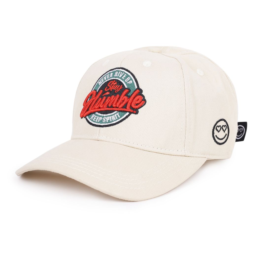 Stay Humble Baseball Cap in Off-White (BB_OW_SH)
