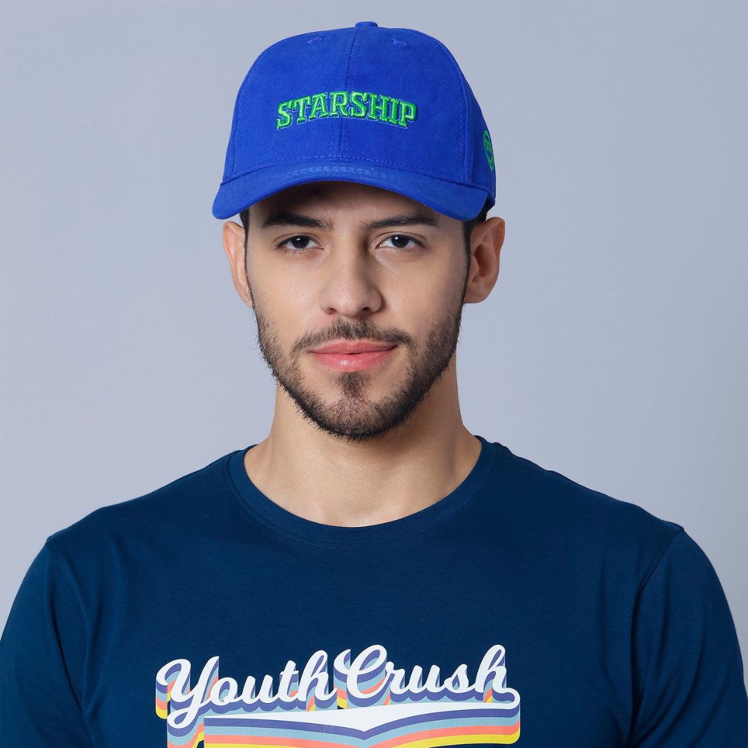 Starship Baseball Cap in Blue (BB_BLU_STRS)
