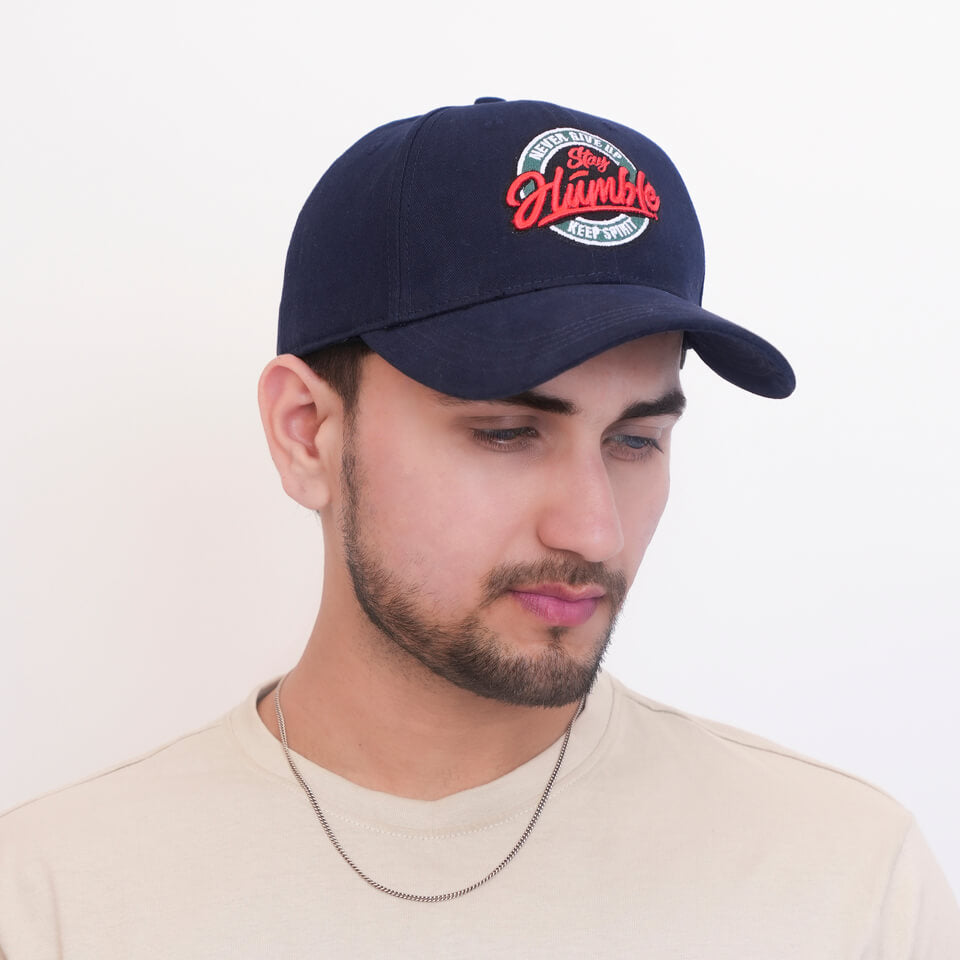 Stay Humble Baseball Cap in Blue (BB_BLU_SH)
