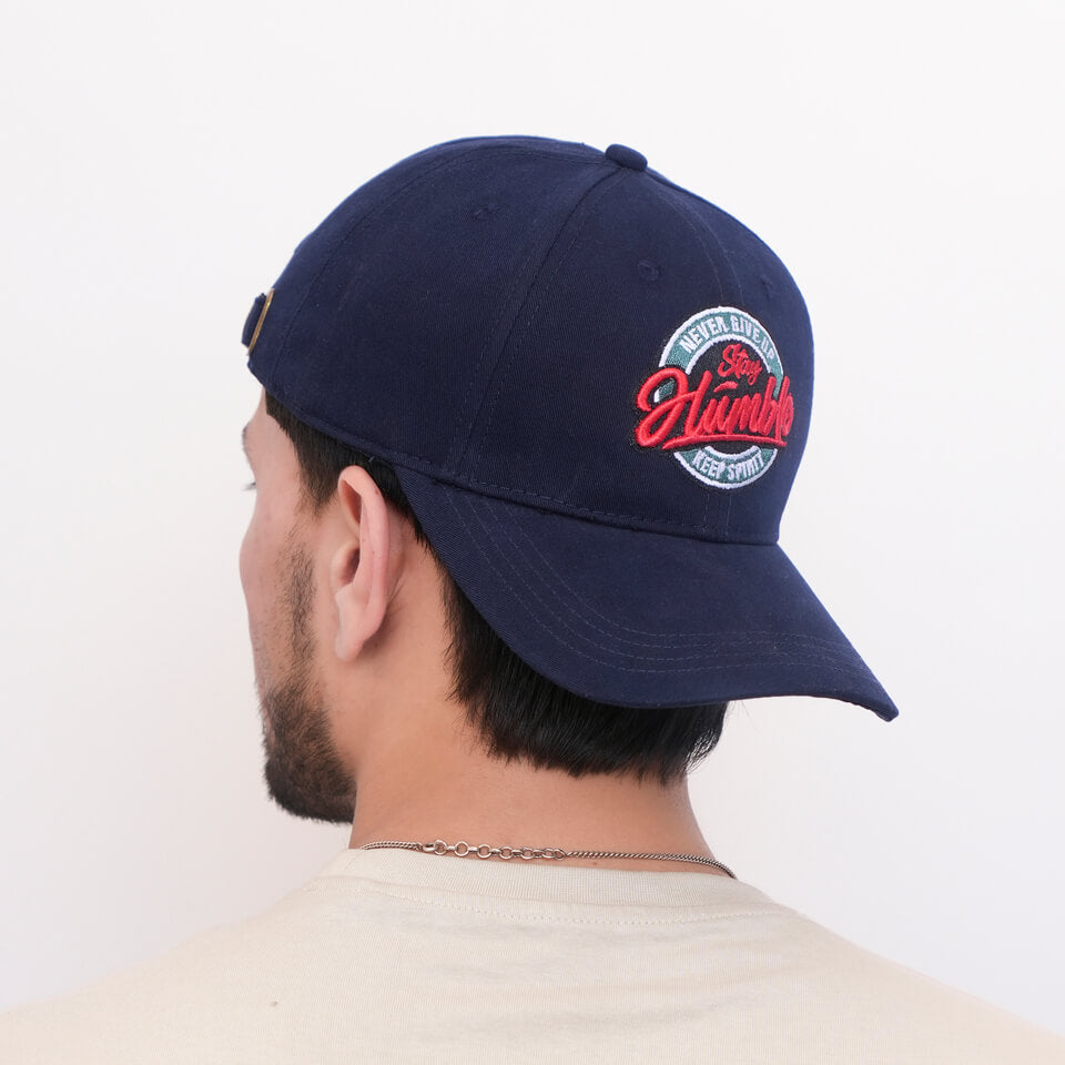 Stay Humble Baseball Cap in Blue (BB_BLU_SH)