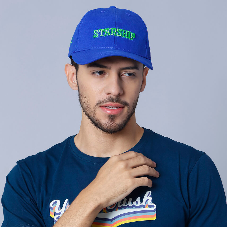 Starship Baseball Cap in Blue (BB_BLU_STRS)