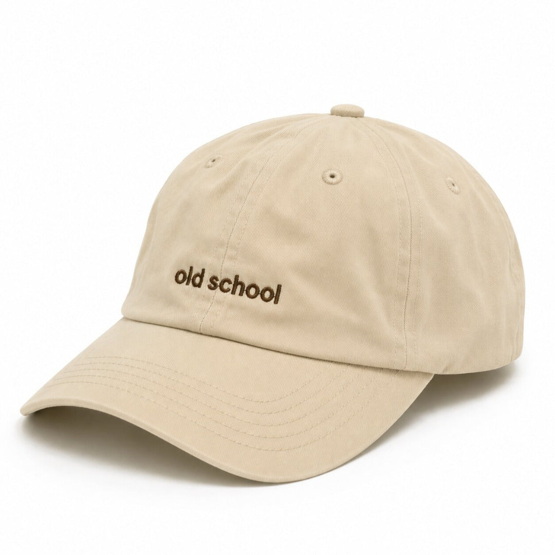 DROOP Old School Embroidered Cotton Dad Cap 2