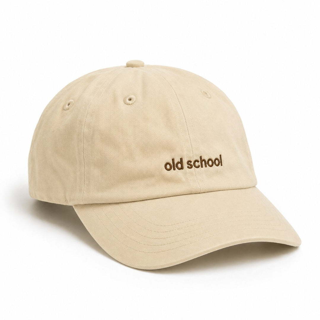 DROOP Old School Embroidered Cotton Dad Cap 3