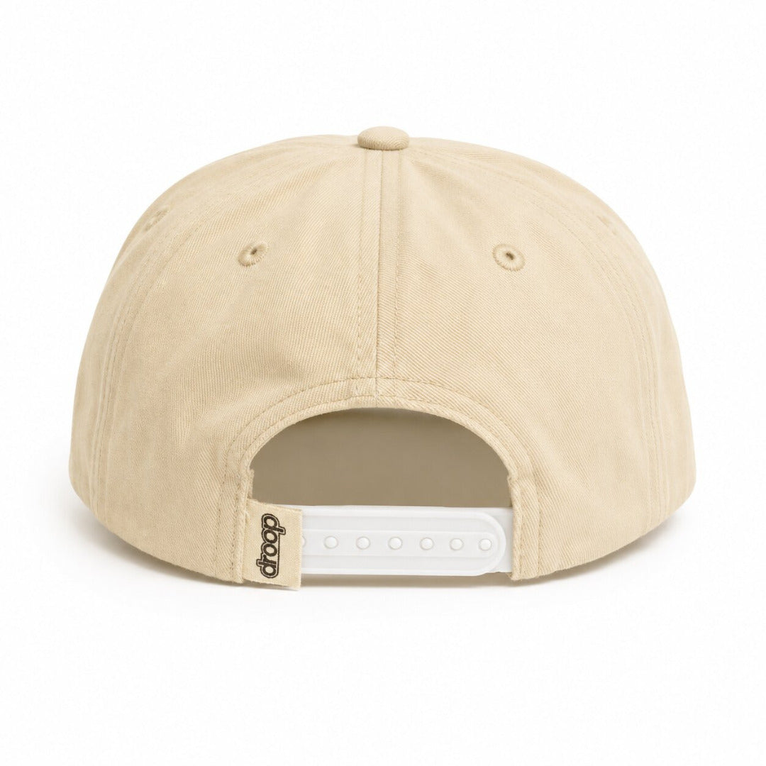 DROOP Old School Embroidered Cotton Dad Cap 4