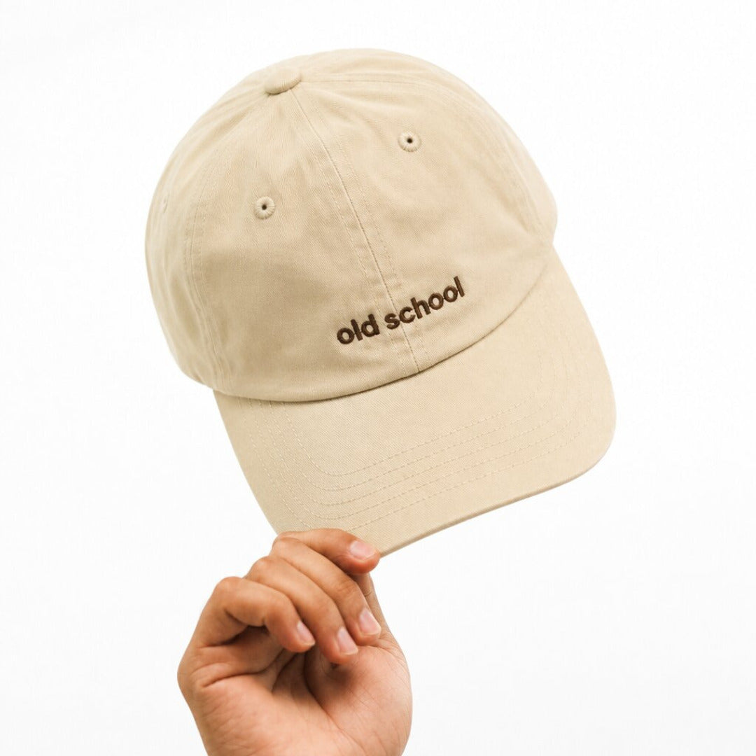 DROOP Old School Embroidered Cotton Dad Cap 5