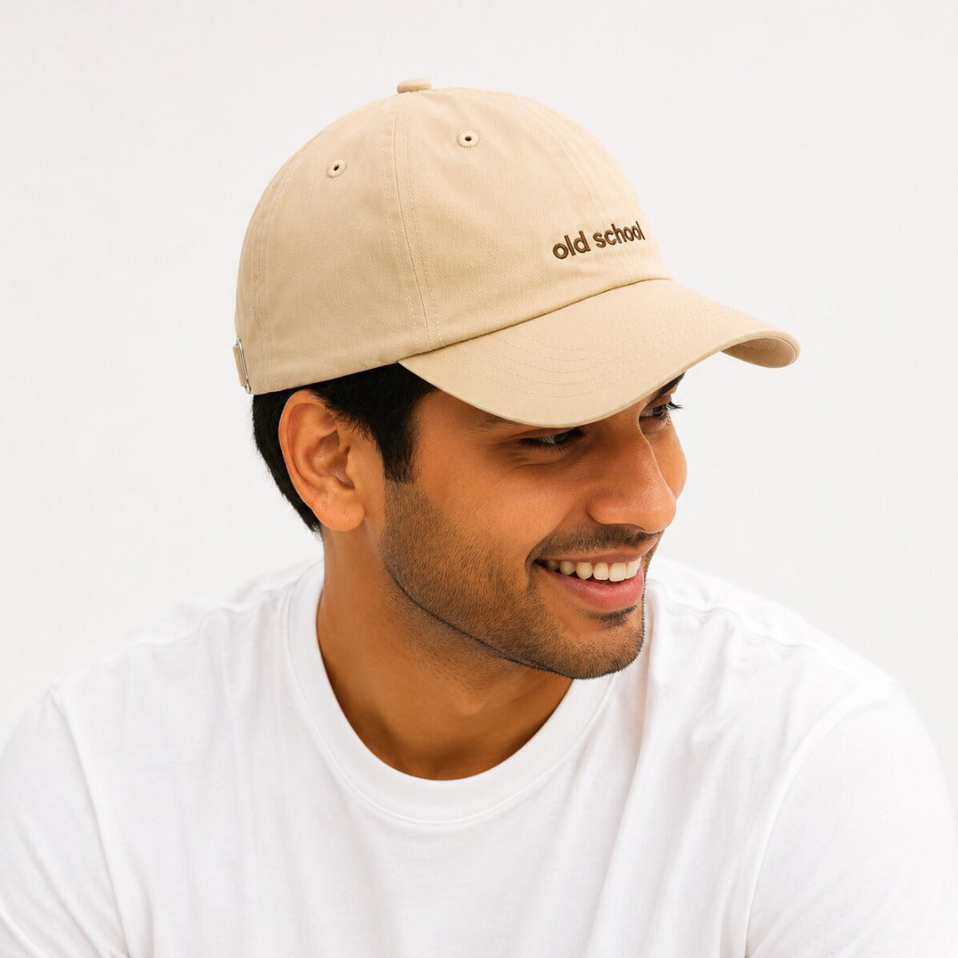 DROOP Old School Embroidered Cotton Dad Cap 8